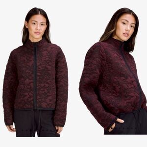 Lululemon Jacquard Multi Texture Sweater Jacket